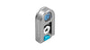 Aluminium quick release mount with bubble level and safety release for flashes and other cold shoe accessories.