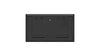 65" Black Large Format Digital Signage Display Full HD Android 14 HDMI DisplayPort USB-C