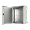 Allrack CAB16WB450WHTIP66 IP66 16U 450mm Deep External Wall Cabinet
