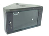 Attock CAB6WB430BLK Wall Mounted Corner CCTV Server Cabinet 6U 430mm Depth