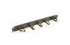 Attock MANBAR1U3V2H 1U 5 Ring Cable Management Bar 3 Horizontal, 2 Vertical