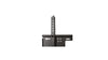 Universal XL Ceiling Mount 1.5m Black