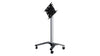 Flat Screen Trolley With Flip Rotation Silver