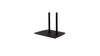 Cover Plate For Dual 50mm Pole Matt BLK