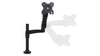 Full Motion Double Arm Desk Mount