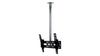 Flat Scrn Ceiling Mount w/Tilt 2m Chrome