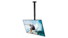 Adjustable Drop Universal Flat Screen Ceiling Mount with Tilt
