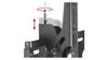 Back-to-Back Universal Flat Screen Ceiling Mount