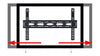 XL Heavy Duty Universal Flat Screen Wall Mount with Tilt