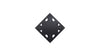 Rotational Flip Mount - Black