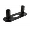 Heavy Duty Twin Floor / Ceiling Mount for &oslash;50mm poles