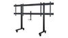 XXL Twin Screen VC Trolley - Silver and Black