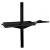 Computer Peripheral Shelf for Pole Mounting
