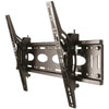 Large tilting flat panel wall mount 49"- 80" max weight 70kg - Black Includes Safety screws
