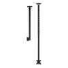 B-Tech XRCEILING Adjustable Length Drop Ceiling Mount 100x100 Black