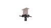 I-Beam (Girder) Mount for 50mm Poles Max Weight 140 Kg - Black