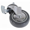 Polyurethane Braked Wheel 100mm diameter