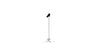 Fixed Drop Projector Ceiling Mount White