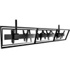 Large Back to Back Ceiling Mounted 3 x 1