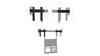 Forum&trade; Floor Support Large Dual Accessory For 55" to 75" Displays