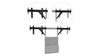 Forum&trade; Floor Support X-Large Dual Accessory For 80" to 98" Displays