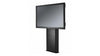 XL Height Adj Floor Support Mount BLK