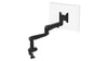 Ascend Single Gas Arm with Desk Clamp - Black