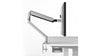 Serene Single Gas Assisted Monitor Arm White