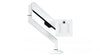 Serene Single Gas Assisted Monitor Arm White