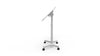 Height Adjustable Mobile Lectern / Table - White
