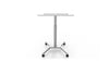 Height Adjustable Mobile Lectern / Table - White