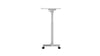 Height Adjustable Mobile Lectern / Table - White