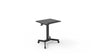 Height Adjustable Mobile Lectern / Table - Black