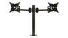 Stream Dual Desk Mount For Screens up to 30" Diagonal Max Weight 40kg - Black