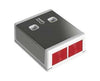 CQR PADP3/WH CQR Grade 3 Panic Button With Double Push & Resettable Key