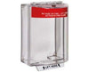 C-Tec STI-13120FR Universal Stopper - Red Sounder - Clear Surface - Fire Label