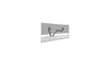 KoncÄ«s&trade; Monitor Arm Mount Dual Silver