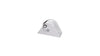 Angled Ceiling Plate White