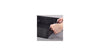 Large In-Wall Storage Box with White Flange - Black