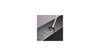 Large In-Wall Storage Box with White Flange - Black