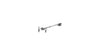 Large Short-Throw and Universal Projector Mount Kit Dual Stud - Silver Includes All-Points Security System