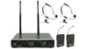 SU20 Compact Dual UHF Microphone Sets