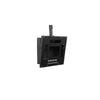 Flat/Tilt Universal Ceiling Mount with Media Player Device Storage For 40" to 95" Displays