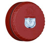 Eaton 812013FULL-0114X Solista LX Wall LED Beacon, Red flash, Red housing, Red Base