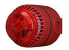 Eaton 8210113FULL-0016X ROLP Solista LED Sounder Beacon,Red lens,Deep red base,Tone8