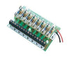 Elmdene FOM-8 8 way fused output module. Mounted on sticky pad feet.
