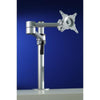 Stream Single Desk Mount Height Adjustable For Screens up to 36" Max Weight 20kg - Black/Grey