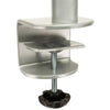 Stream Single Desk Mount Height Adjustable For Screens up to 36" Max Weight 20kg - Black/Grey