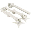 Stream Dual Desk Mount For Screens up to 30" Diagonal Max Weight 40kg - White