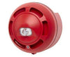 Fike F0296336 Twinflex Wall VAD/Sounder - Red - EN54-23